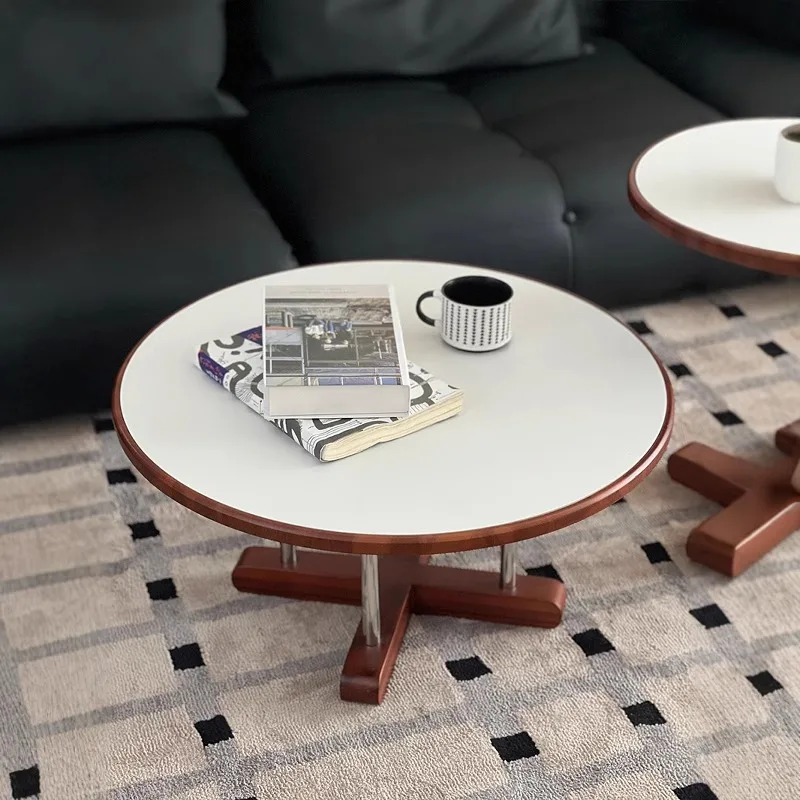 Metal Legs Round Coffee Table Retro Minimalist Modern Luxury Coffee Table Glamour French Table Basse De Salon Home Furniture
Metal Legs Round Coffee Table Retro Minimalist Modern Luxury Coffee Table Glamour French Table Basse De Salon Home Furniture