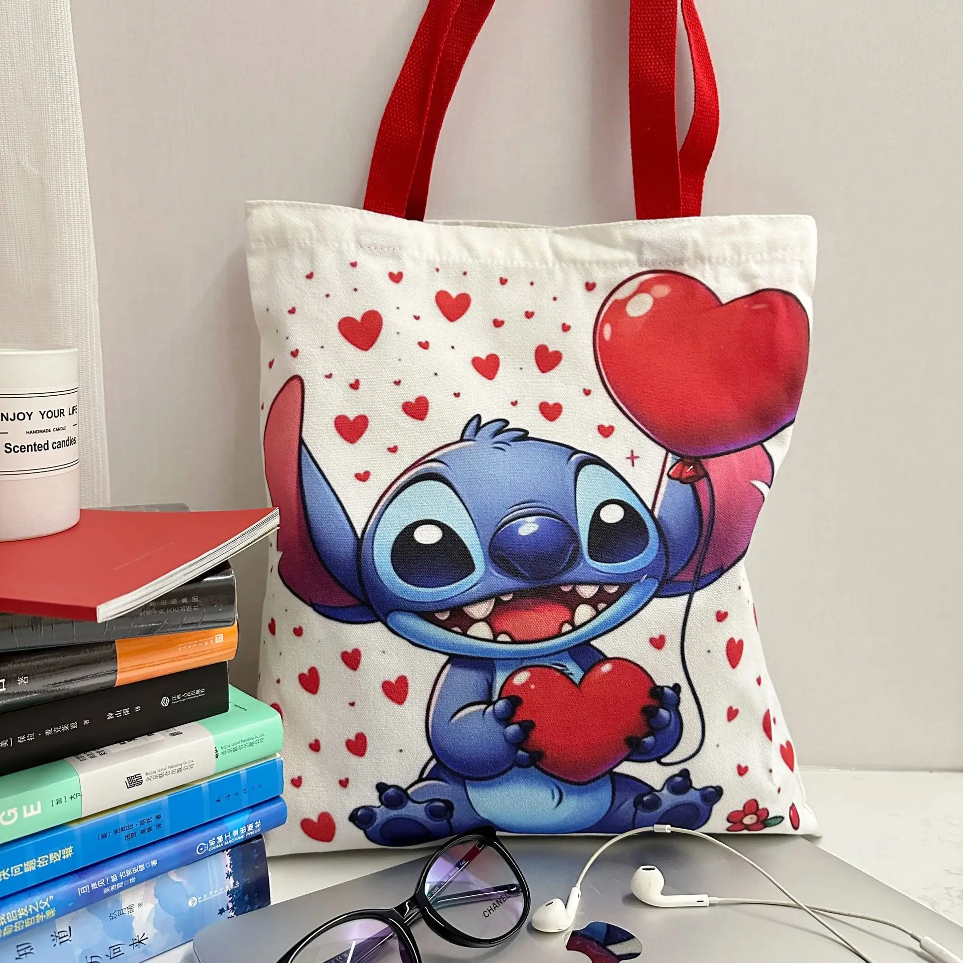 Сумка Disney Stitch, тканевая сумка для переноски в руке, унисекс, для учащихся средней школы, холщовая сумка на одно плечо, сумка для покупок
Сумка Disney Stitch, тканевая сумка для переноски в руке, унисекс, для учащихся средней школы, холщовая сумка на одно плечо, сумка для покупок