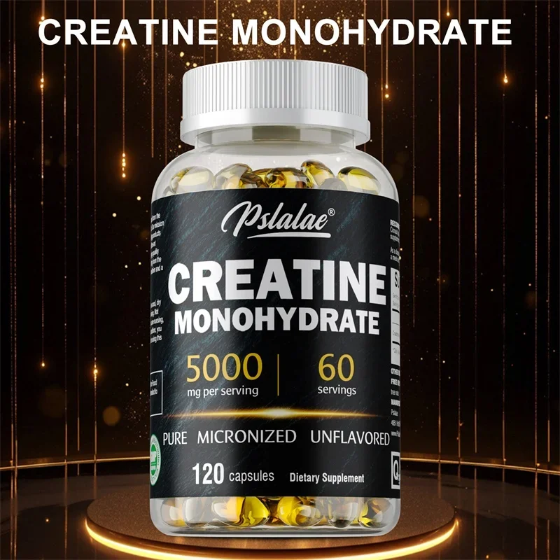 Creatine Monohydrate Capsule - Enhance Muscle Strength, Relieve Fatigue, Promote Energy Production, and Improve Performance
Creatine Monohydrate Capsule - Enhance Muscle Strength, Relieve Fatigue, Promote Energy Production, and Improve Performance