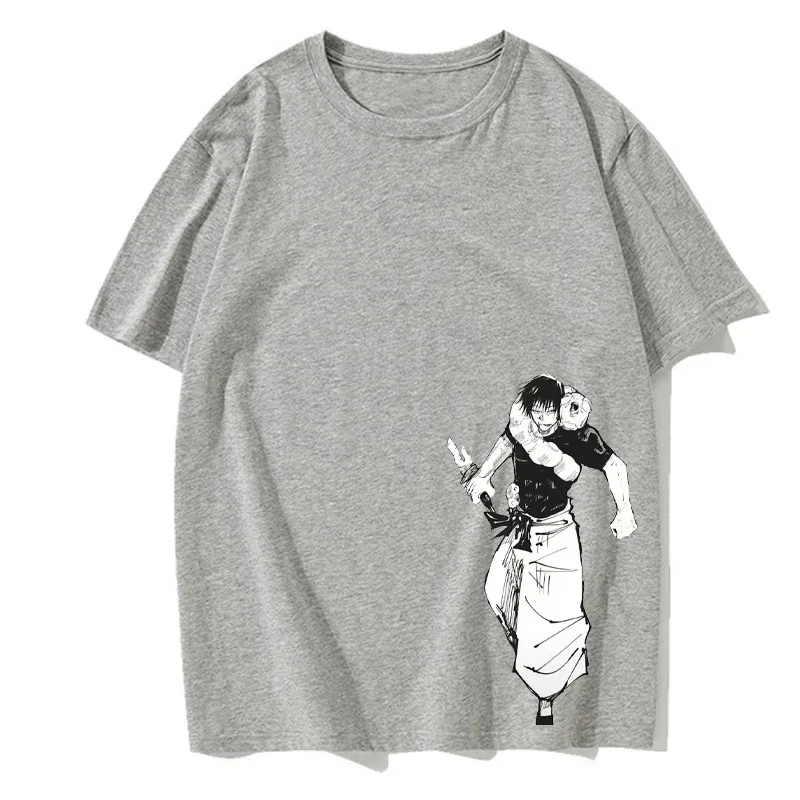 Men's Harajuku Pattern Print Men's Summer European Size Short Sleeved Anime Print Street Clothing Retro Washed T-shirt
Men's Harajuku Pattern Print Men's Summer European Size Short Sleeved Anime Print Street Clothing Retro Washed T-shirt
