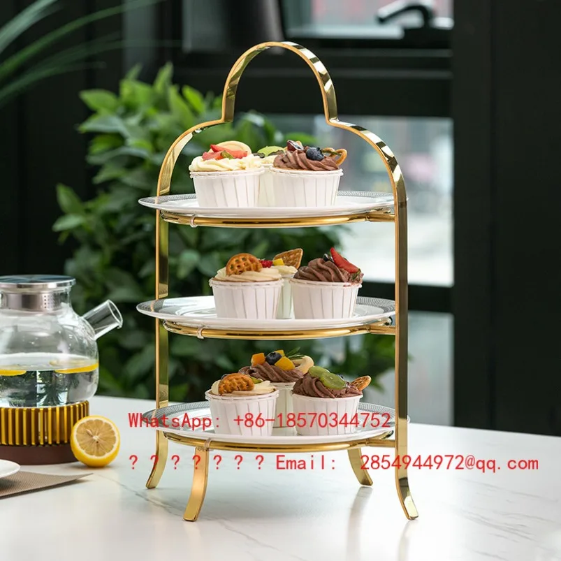 Restaurant Three-layer Fruit Tray Cake Dessert Rack Dim Sum Rack
Restaurant Three-layer Fruit Tray Cake Dessert Rack Dim Sum Rack
