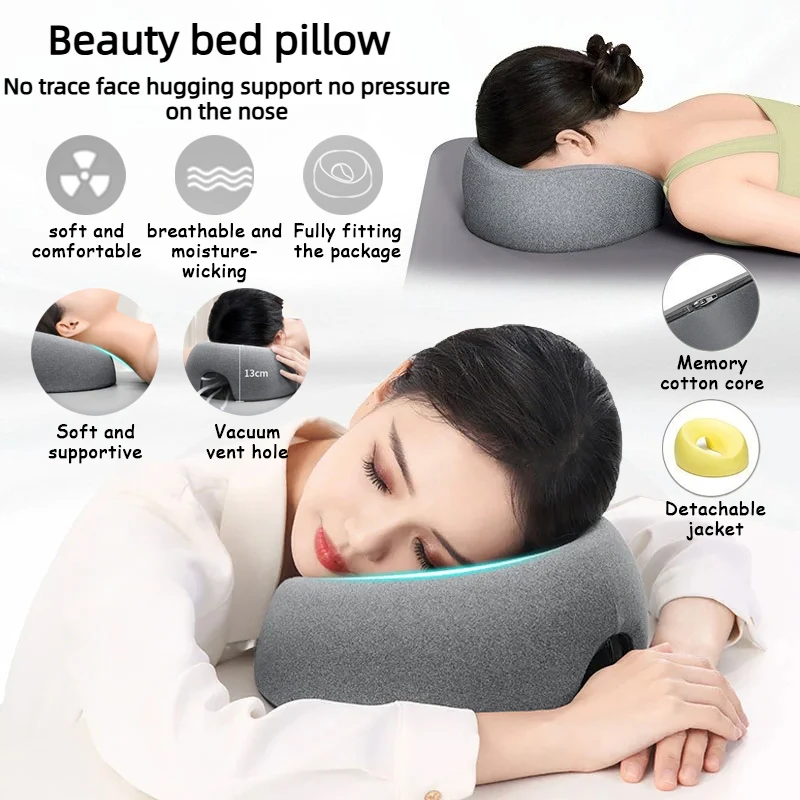 1PCNew Massage and Beauty Salon Massage Bed Special Sleep Pillow Comfortable Sleeping Face Pad Memory Cotton Bed Fit Wrap Pillow
1PCNew Massage and Beauty Salon Massage Bed Special Sleep Pillow Comfortable Sleeping Face Pad Memory Cotton Bed Fit Wrap Pillow