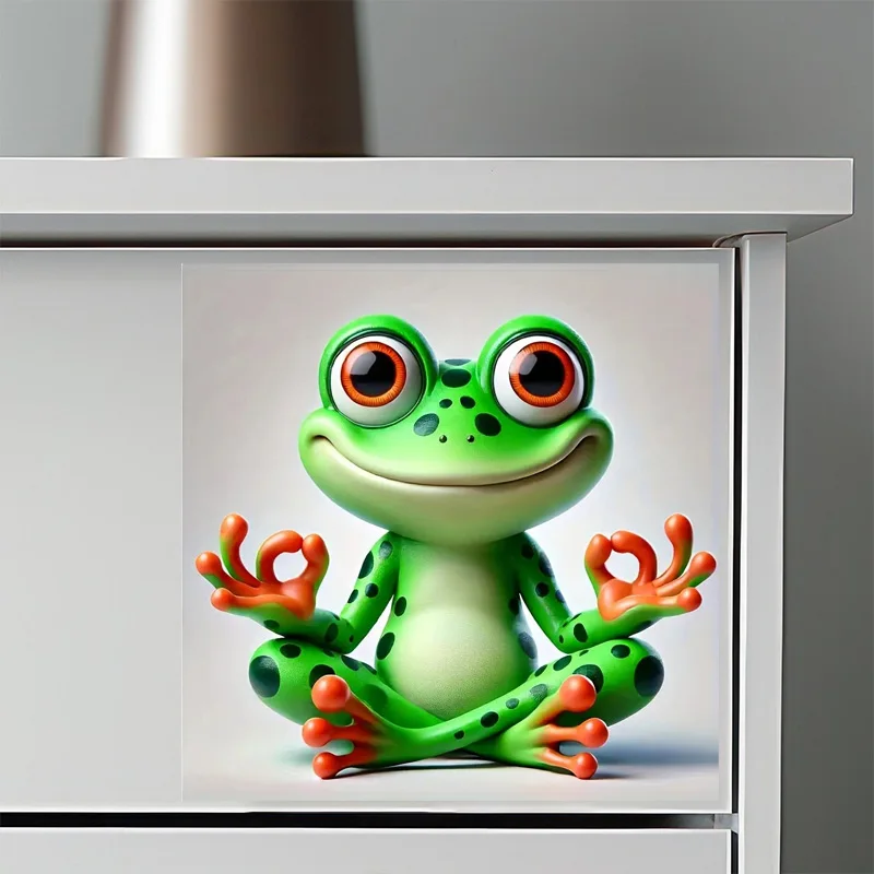 Cute Cartoon Frog Sticker, Waterproof Vinyl Material, Ideal for Toilet, Home , Refrigerator, Car, Window, Wall Decor, Room Decor
Cute Cartoon Frog Sticker, Waterproof Vinyl Material, Ideal for Toilet, Home , Refrigerator, Car, Window, Wall Decor, Room Decor