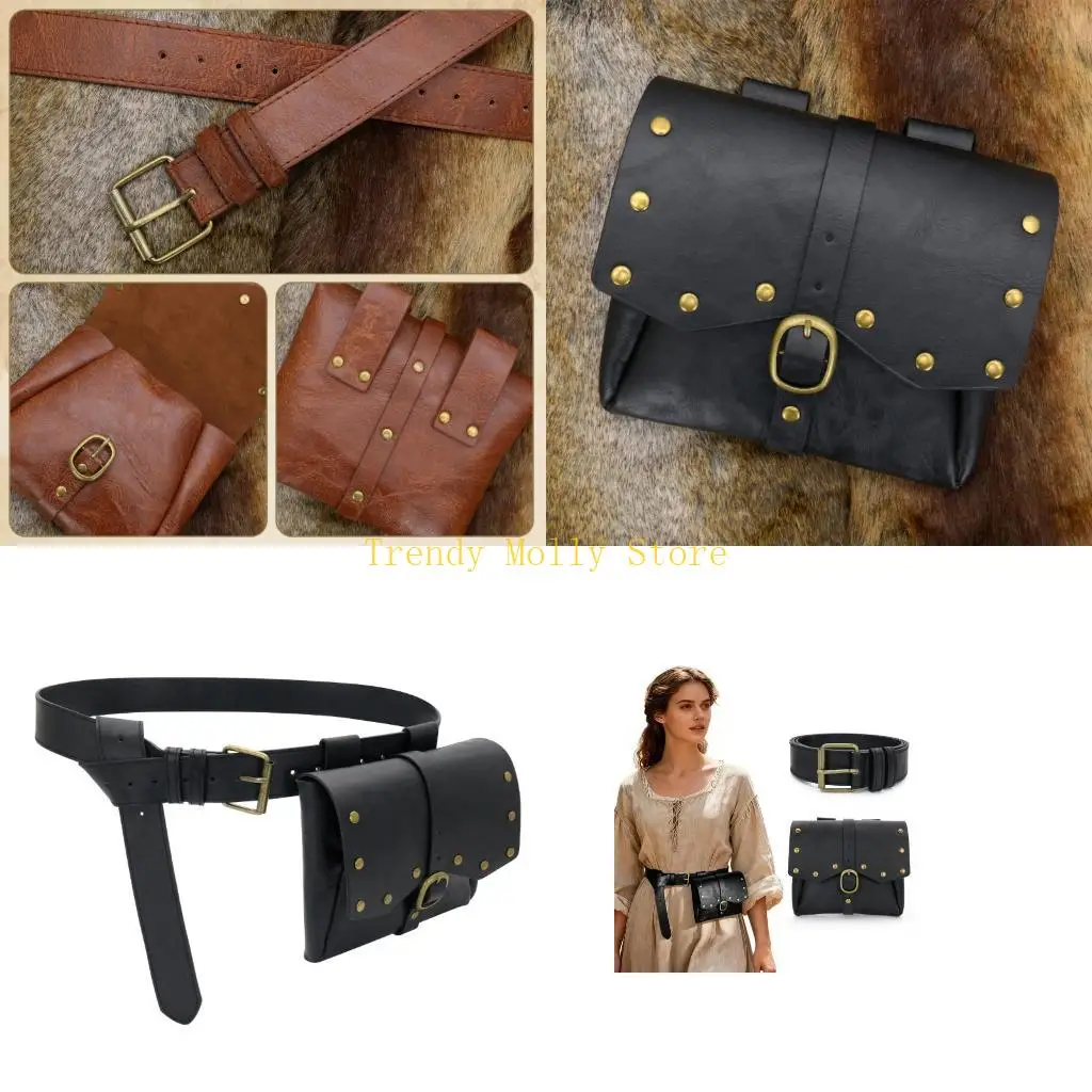 N5KB Fashionable Waist Pouches With Spacious Compartments For Cosplay Party
N5KB Fashionable Waist Pouches With Spacious Compartments For Cosplay Party