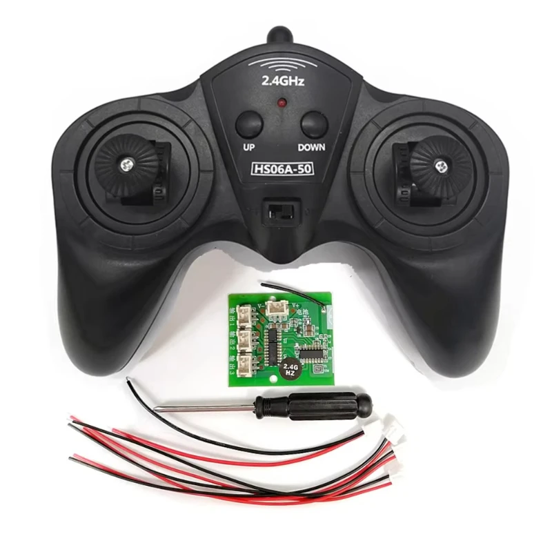6CH 2.4G Transmitter Board Receiver Board DIY Remote Control Toy Circuit Board Accessories
6CH 2.4G Transmitter Board Receiver Board DIY Remote Control Toy Circuit Board Accessories