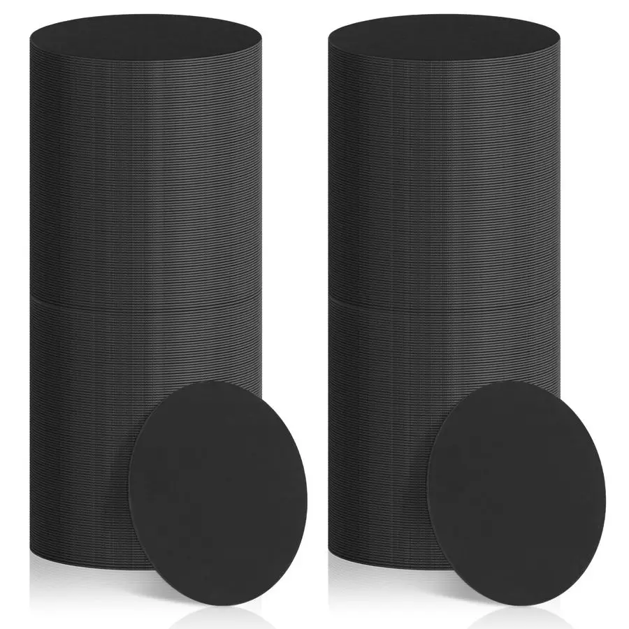 400 Pcs Disposable Paper Coasters Bulk 1MM, 4 Inch Round Cardboard Coasters Blank for Bar Drinks DIY Crafts Arts Wedding Black
400 Pcs Disposable Paper Coasters Bulk 1MM, 4 Inch Round Cardboard Coasters Blank for Bar Drinks DIY Crafts Arts Wedding Black