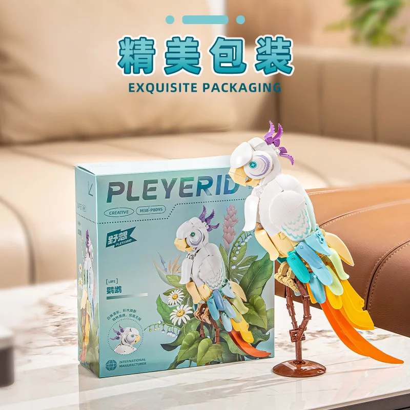 Flower Parrot Swan Building Blocks Set Animal Model Educational Assembled Toy Ornament Kid Toy Home Decor Gift 8095 8160
Flower Parrot Swan Building Blocks Set Animal Model Educational Assembled Toy Ornament Kid Toy Home Decor Gift 8095 8160