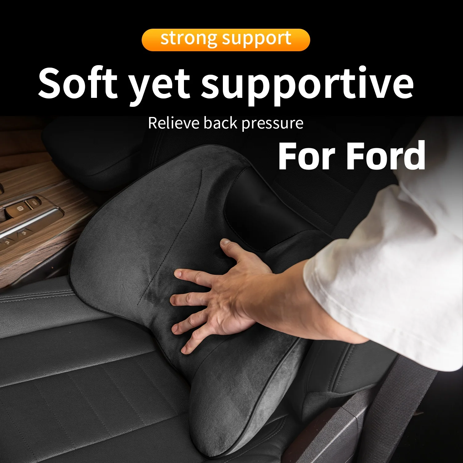 Seat Lumbar Support Car Waist Cushion Back Cushion For Ford Focus MK2 Mk3 Mk4 MK7 F-150 F-Series Mustang fiesta Ranger mondeo
Seat Lumbar Support Car Waist Cushion Back Cushion For Ford Focus MK2 Mk3 Mk4 MK7 F-150 F-Series Mustang fiesta Ranger mondeo