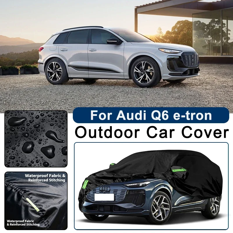 Outdoor Car Cover Waterproof Dustproof UV Sun Protection, Full Car Protector Exterior Accessories For Audi Q6 e-tron K2
Outdoor Car Cover Waterproof Dustproof UV Sun Protection, Full Car Protector Exterior Accessories For Audi Q6 e-tron K2