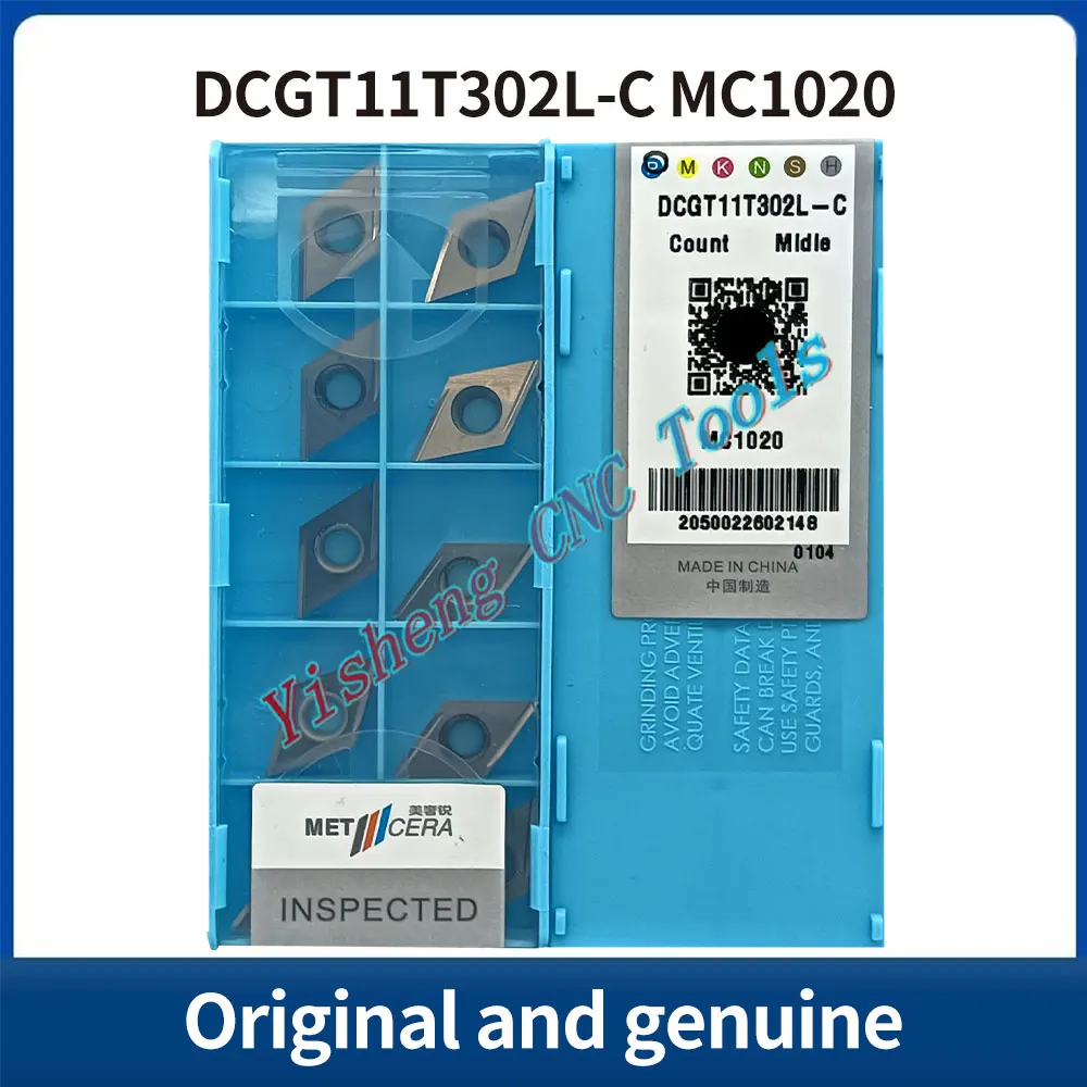 METCERA Cutting Tools DCGT11T302L-C DCGT11T302R-C DCGT11T304L-C DCGT11T304R-C MC1020 CNC carbide inserts
METCERA Cutting Tools DCGT11T302L-C DCGT11T302R-C DCGT11T304L-C DCGT11T304R-C MC1020 CNC carbide inserts