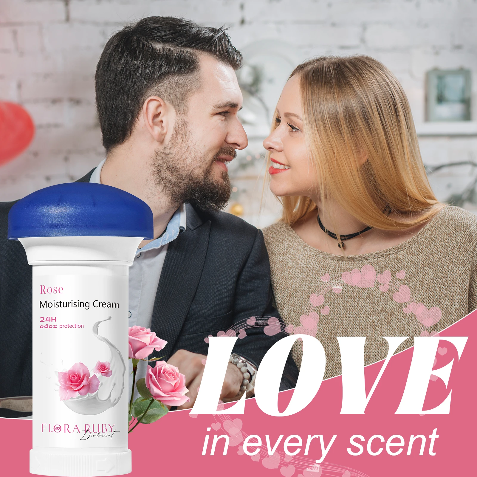 Long-Lasting Deodorant for Women | All-Day Protection | Lightweight, Non-Sticky Formula | Rose Scent | 50g
Long-Lasting Deodorant for Women | All-Day Protection | Lightweight, Non-Sticky Formula | Rose Scent | 50g