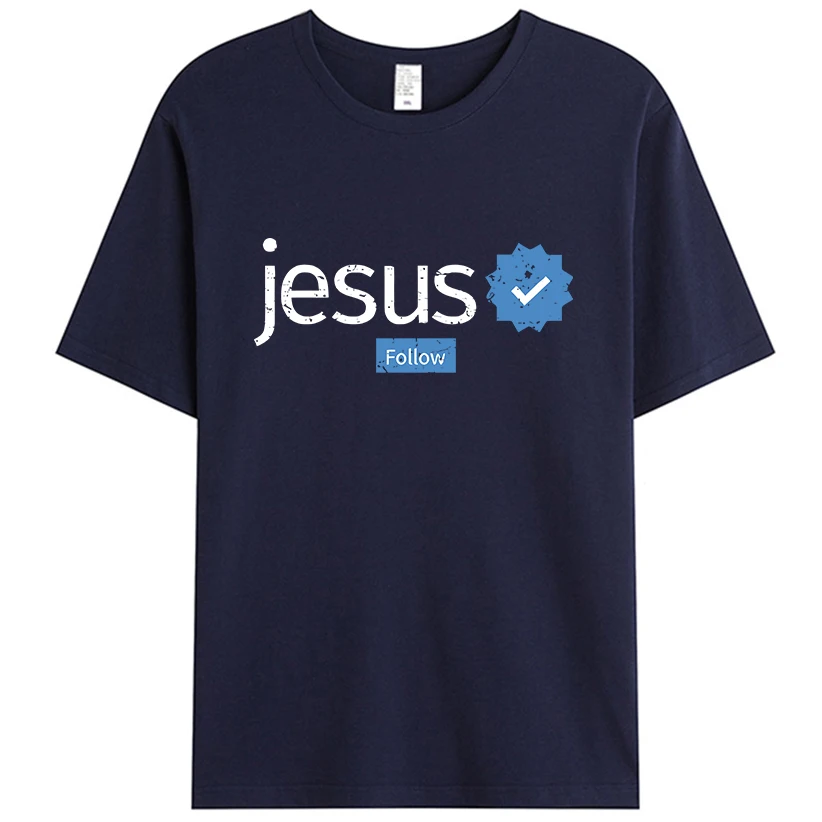 Jesus Follower Christian Men's T-Shirt Clothing Tshirts Women's Plus Size Graphic Tee Shirts Short Sleeve Top
Jesus Follower Christian Men's T-Shirt Clothing Tshirts Women's Plus Size Graphic Tee Shirts Short Sleeve Top