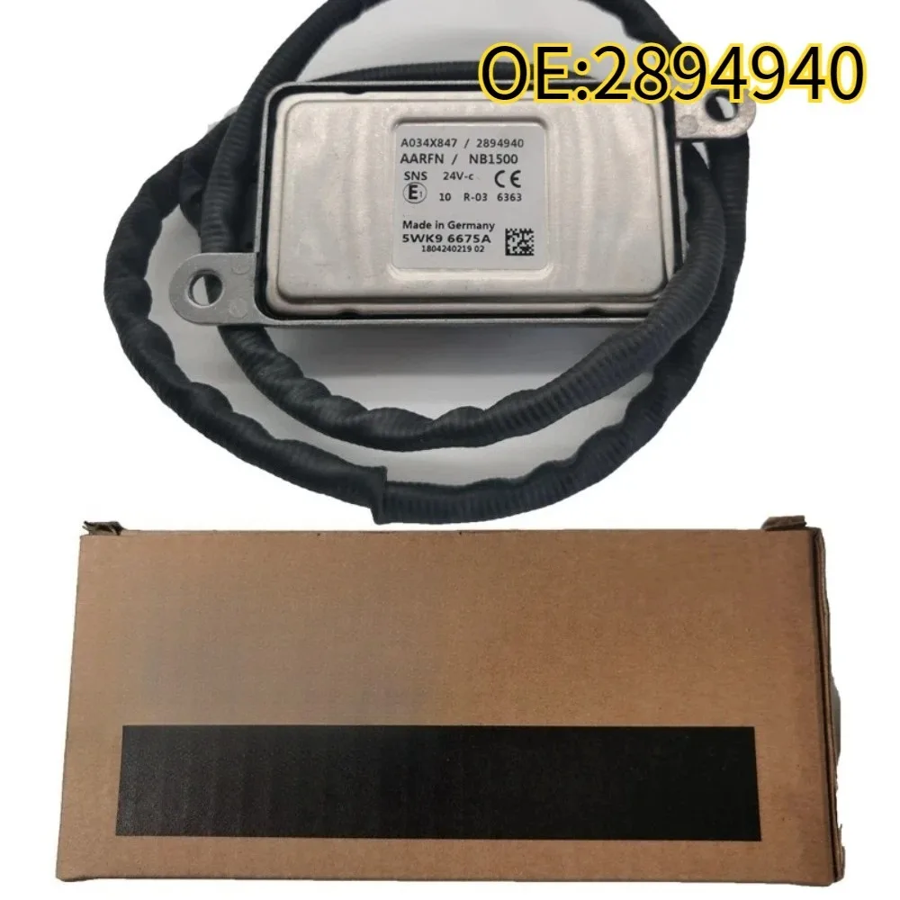 Original High Quality New For 2894940 5WK96675A A034X847 Nitrox Oxygen Sensor Nox Sensor For Cummins VOLVO DAF XF Truck
Original High Quality New For 2894940 5WK96675A A034X847 Nitrox Oxygen Sensor Nox Sensor For Cummins VOLVO DAF XF Truck