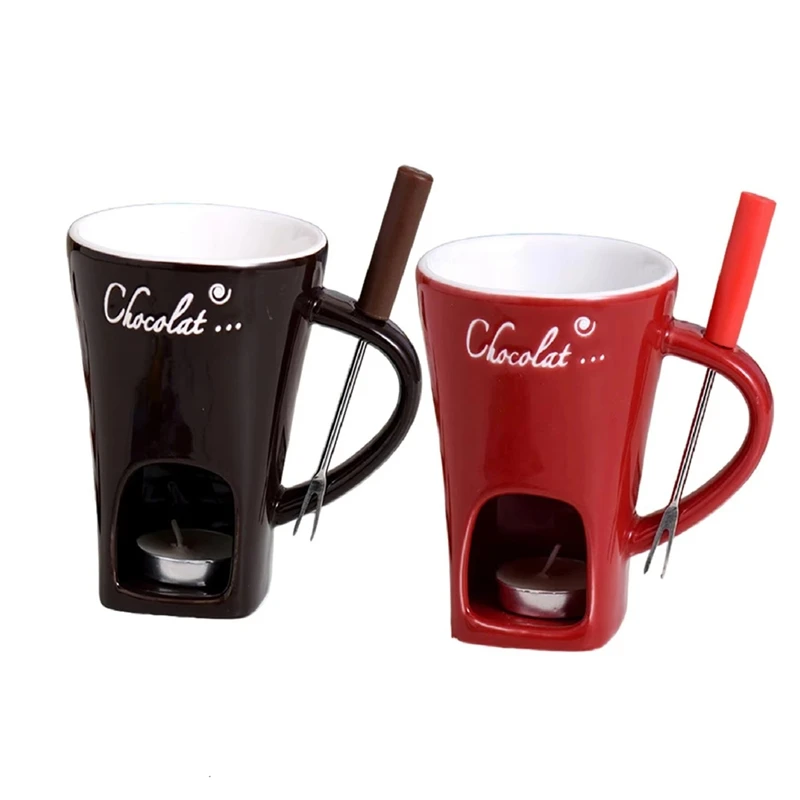 Chocolate Hot Pot Melting Cup Fondue Mug Hot Pot Ceramic Melting Cup Melting Pot Tea Light Heating Warmer For Chocolate-A12K
Chocolate Hot Pot Melting Cup Fondue Mug Hot Pot Ceramic Melting Cup Melting Pot Tea Light Heating Warmer For Chocolate-A12K