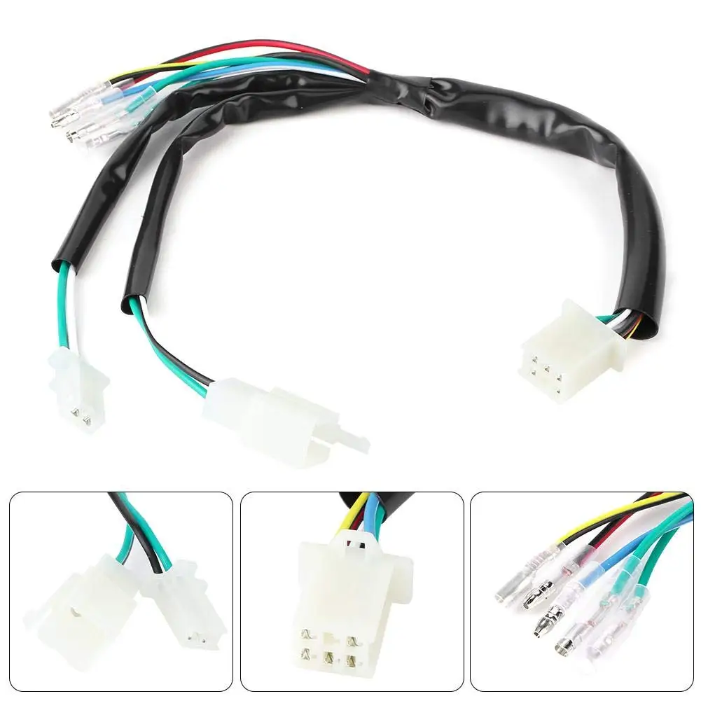 Acouto Ignition Wire Replacement,Ignition Wire Wiring Harness Looms Fit for PRO 50cc 110cc 125cc 140cc 150cc Pit Bike
Acouto Ignition Wire Replacement,Ignition Wire Wiring Harness Looms Fit for PRO 50cc 110cc 125cc 140cc 150cc Pit Bike