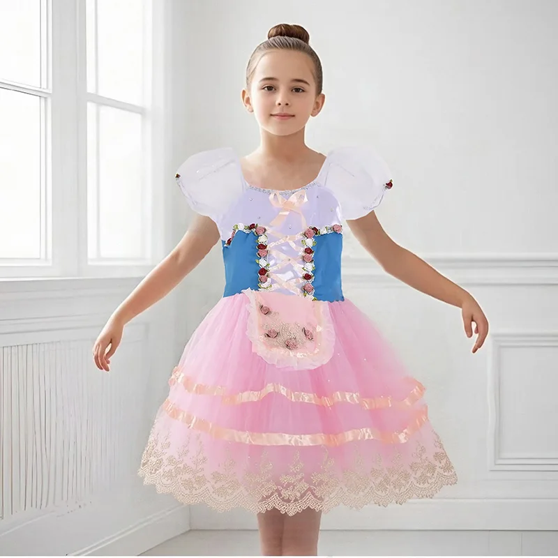 Stage Ballet Dance Dress Girls Performance Tutu Kids Clothes Vestido Girl Mesh Princess Dress for Children's Day
Stage Ballet Dance Dress Girls Performance Tutu Kids Clothes Vestido Girl Mesh Princess Dress for Children's Day