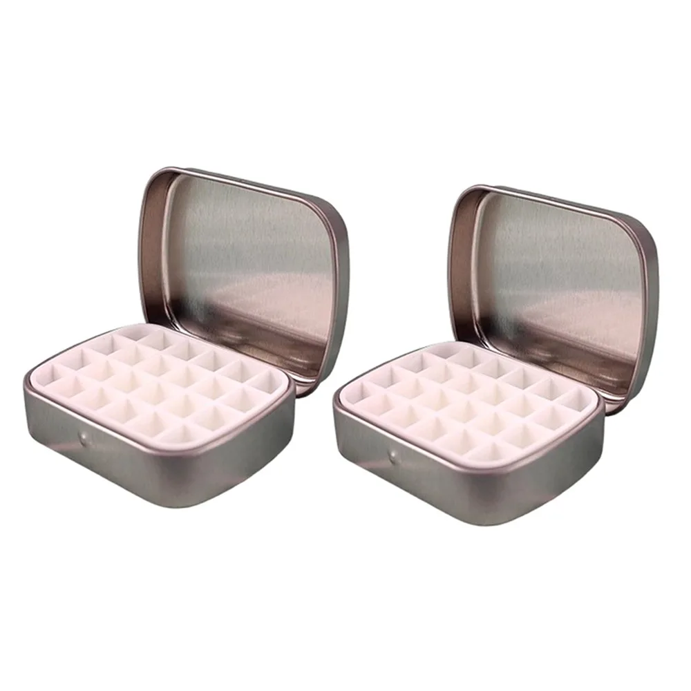 2Pcs Empty Watercolor Paint Palette Mini Waterproof Paint Pigment Box with Magnet Portable Watercolor Iron Box Artist
2Pcs Empty Watercolor Paint Palette Mini Waterproof Paint Pigment Box with Magnet Portable Watercolor Iron Box Artist