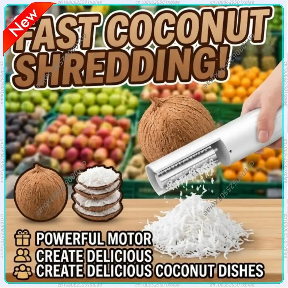 Wireless Electric Coconut Grater and Fish Scale Scraper USB Rechargeable Meat Grinder Scraper Tool for Kitchen and Seafood
Wireless Electric Coconut Grater and Fish Scale Scraper USB Rechargeable Meat Grinder Scraper Tool for Kitchen and Seafood