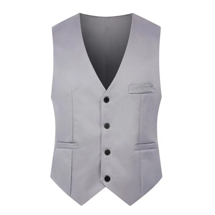 Slim Fit V-Ne Korean Sle Men's Suit Vest Casual Performance Wedding omsmen Busin Casual Faion Lightweight Vest
Slim Fit V-Ne Korean Sle Men's Suit Vest Casual Performance Wedding omsmen Busin Casual Faion Lightweight Vest