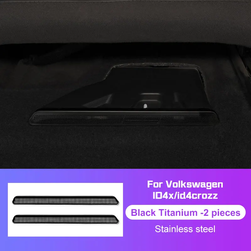 For Volkswagen ID3 /ID4x/ID.4 CROZZ/ID6x/ID.6 CROZZ Car Seat Under Air Conditioning Vent Duct Outlet Shell Cover Accessories
For Volkswagen ID3 /ID4x/ID.4 CROZZ/ID6x/ID.6 CROZZ Car Seat Under Air Conditioning Vent Duct Outlet Shell Cover Accessories