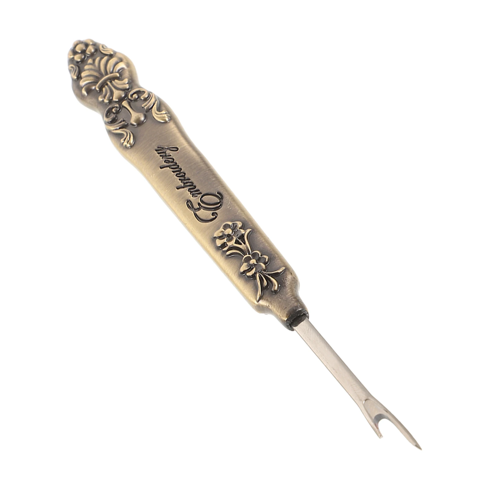 Zinc Alloy Seam Ripper Thread Tool Bagged Sewing Rippers for Tag Removal Vintage Embroidery DIY Accessories Retro Design
Zinc Alloy Seam Ripper Thread Tool Bagged Sewing Rippers for Tag Removal Vintage Embroidery DIY Accessories Retro Design