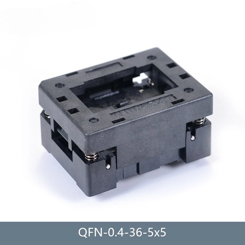 QFN36 0.4mm Test Seat 5 * 5mm
QFN36 0.4mm Test Seat 5 * 5mm
