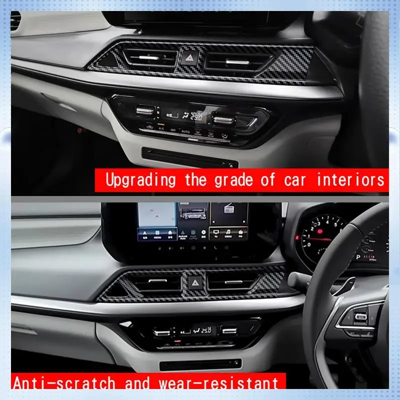 AM-Car Central Control Air Outlet Trim Air Conditioner Vents Trim Sticker Forsuzuki Swift 2024 Carbon Fiber
AM-Car Central Control Air Outlet Trim Air Conditioner Vents Trim Sticker Forsuzuki Swift 2024 Carbon Fiber