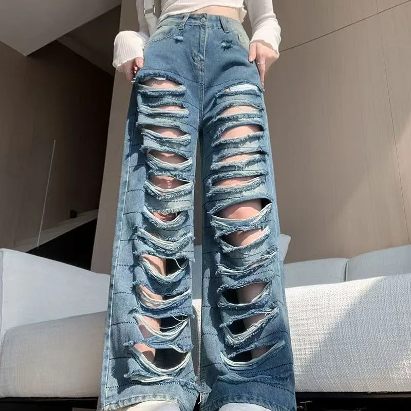 2025 New WOMEN Fashion Jeans Work Pants, European and American Fashion Workwear Elastic Patchwork Denim Layered Flared Pants
2025 New WOMEN Fashion Jeans Work Pants, European and American Fashion Workwear Elastic Patchwork Denim Layered Flared Pants