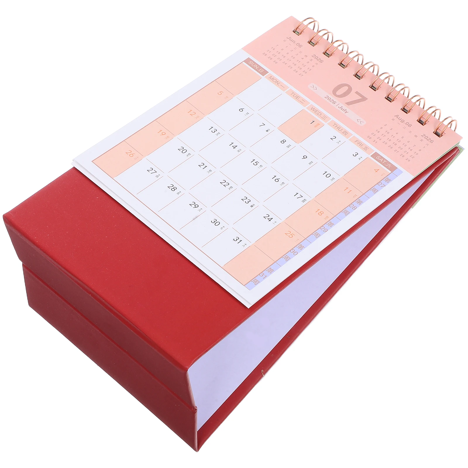 2026 Standing Flip Desktop Mini Small Desk Calendar Thick Paper Compact Foldable Modern Elegant Office Home Use Dark Red Twin
2026 Standing Flip Desktop Mini Small Desk Calendar Thick Paper Compact Foldable Modern Elegant Office Home Use Dark Red Twin