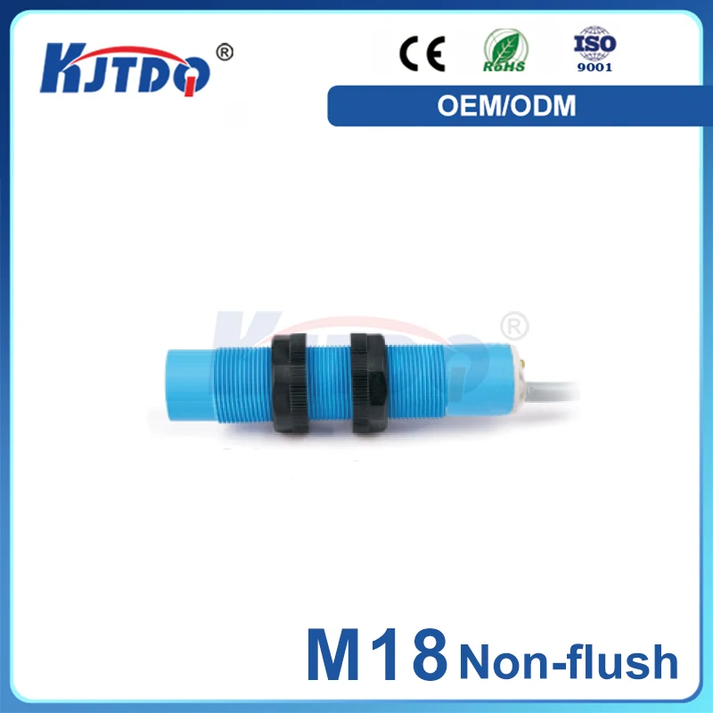 M18 Electronics Production Machinery NonFlush Waterproof Sn 8mm 12V 220V IP67 Capacitive Proximity Sensor Switch NPN PNP NO NC 
M18 Electronics Production Machinery NonFlush Waterproof Sn 8mm 12V 220V IP67 Capacitive Proximity Sensor Switch NPN PNP NO NC