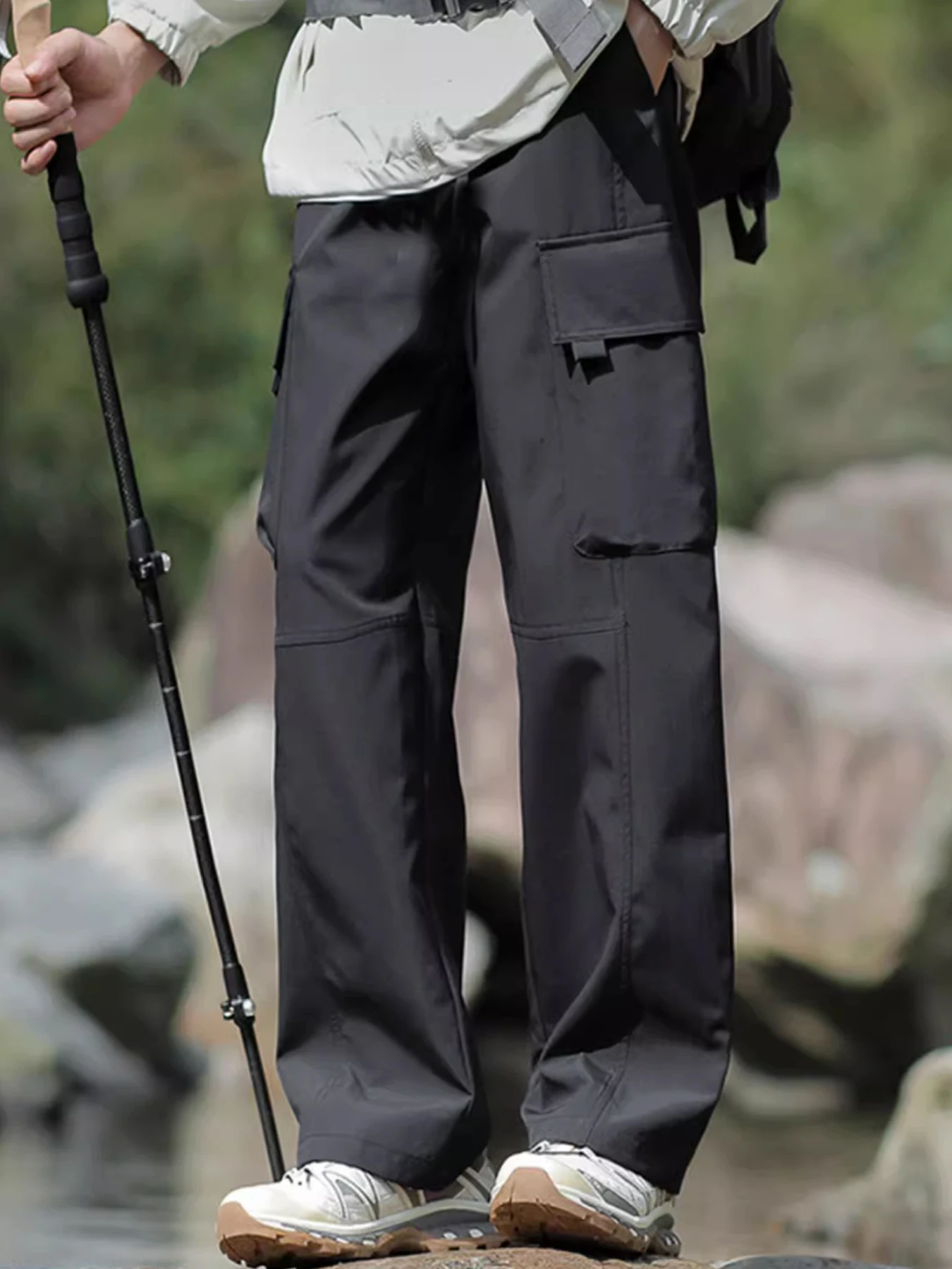 Men's Sweatpants 2025 Spring Autumn Vintage Japanese Wide Leg Straight Loose Button Big Pockets Cargo Pants Drawstring Trousers
Men's Sweatpants 2025 Spring Autumn Vintage Japanese Wide Leg Straight Loose Button Big Pockets Cargo Pants Drawstring Trousers