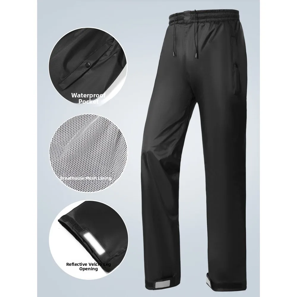 Men's Thickened Waterproof Riding Rain Pants Single Leg Motorbike Bicycle Delivery Cycling Trousers Breathable Lower...
Men's Thickened Waterproof Riding Rain Pants Single Leg Motorbike Bicycle Delivery Cycling Trousers Breathable Lower...