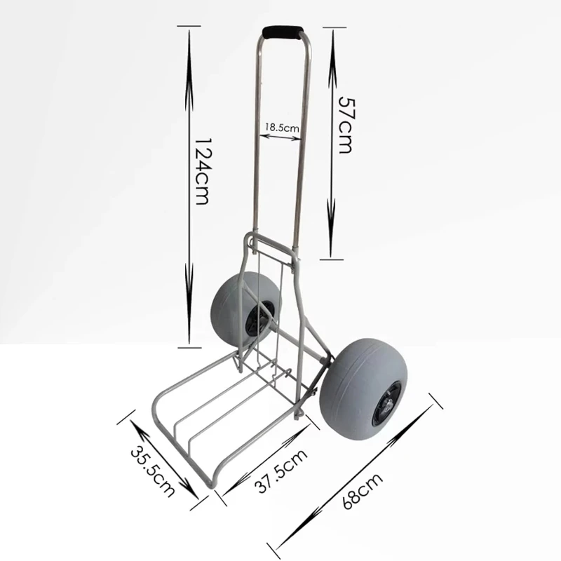 Adjustable Height PVC Balloon Wheels for Sand Trolley Folding Picnic Fishing Beach Carts Roll Container Structure Sand Loading
Adjustable Height PVC Balloon Wheels for Sand Trolley Folding Picnic Fishing Beach Carts Roll Container Structure Sand Loading