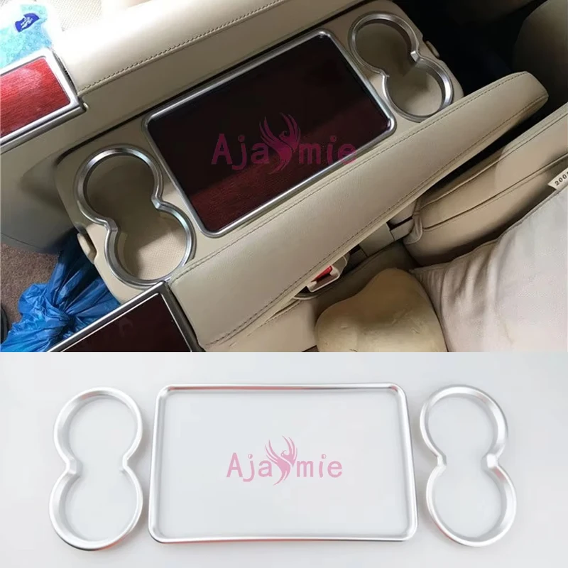 For Toyota VELLFIRE 30 Alphard 2016-2018 Chrome Car Styling Rear Seat Water Cup Holder Trim Protector Panel Auto Accessories
For Toyota VELLFIRE 30 Alphard 2016-2018 Chrome Car Styling Rear Seat Water Cup Holder Trim Protector Panel Auto Accessories