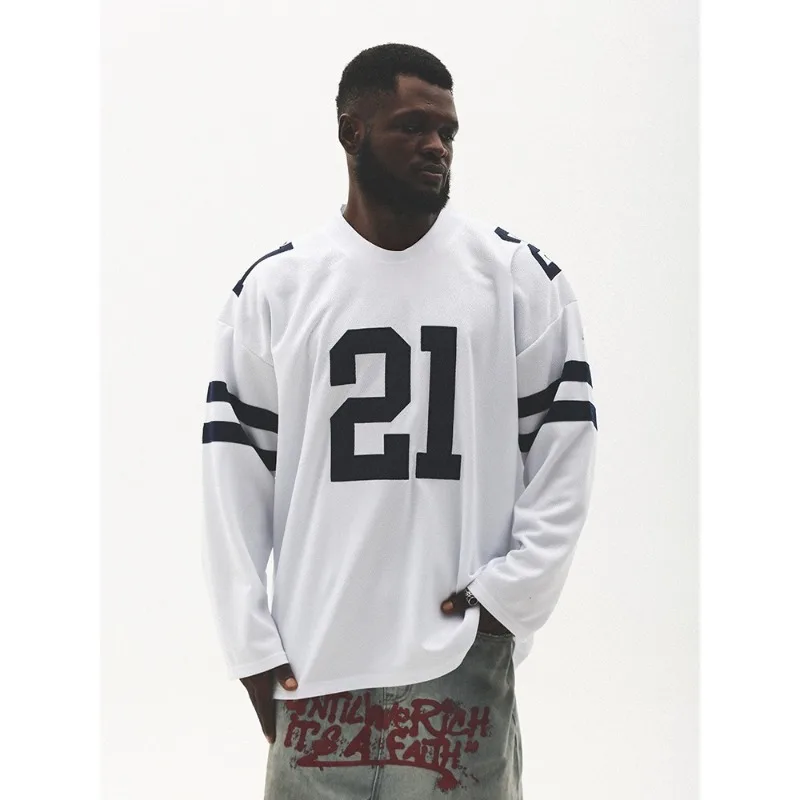 Мужская футболка West Coast, Джерси в стиле хип-хоп, Быстросохнущая футболка, Дышащая футболка в американском стиле, Мужская одежда New Summer 2025 
Мужская футболка West Coast, Джерси в стиле хип-хоп, Быстросохнущая футболка, Дышащая футболка в американском стиле, Мужская одежда New Summer 2025