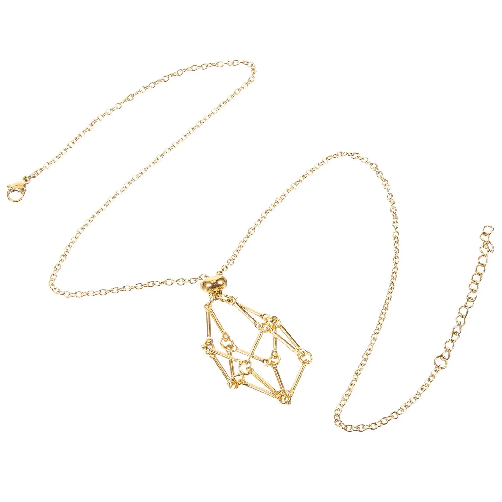 Natural Crystal Raw Stone Mesh Bag Metal Bamboo Necklace Braided Pendant Adjustable Chain Cage Cord Net Copper Woman Pearl
Natural Crystal Raw Stone Mesh Bag Metal Bamboo Necklace Braided Pendant Adjustable Chain Cage Cord Net Copper Woman Pearl