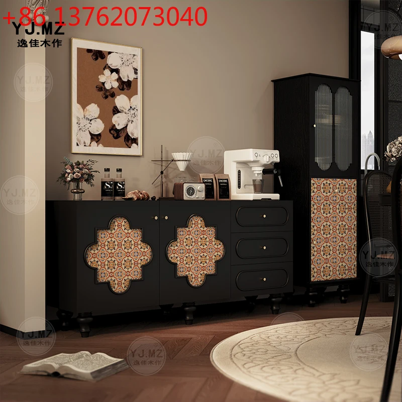 American retro side cabinet room decoration locker restaurant multi-function
American retro side cabinet room decoration locker restaurant multi-function