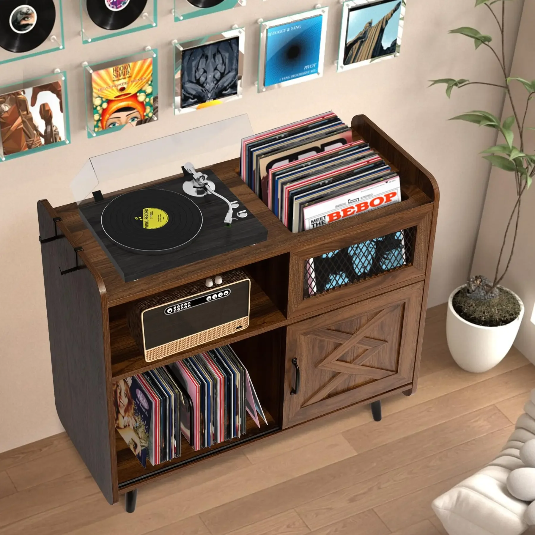 «Большой виниловый проигрыватель для гостиной», подставка для стола, шкаф для хранения, стол с ножками из бука, удивительная настройка
«Большой виниловый проигрыватель для гостиной», подставка для стола, шкаф для хранения, стол с ножками из бука, удивительная настройка