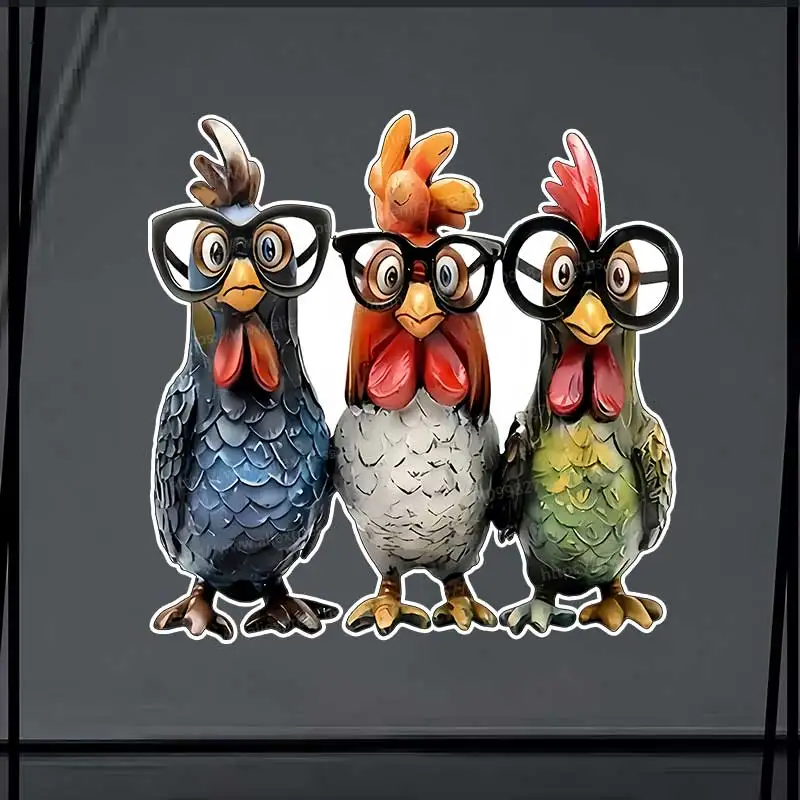 Three Colored Cocks Car Sticker Vinyl Decal Waterproof Rear Window Motorcycle Camper Bumper Truck Laptop Decoration SH1594
Three Colored Cocks Car Sticker Vinyl Decal Waterproof Rear Window Motorcycle Camper Bumper Truck Laptop Decoration SH1594
