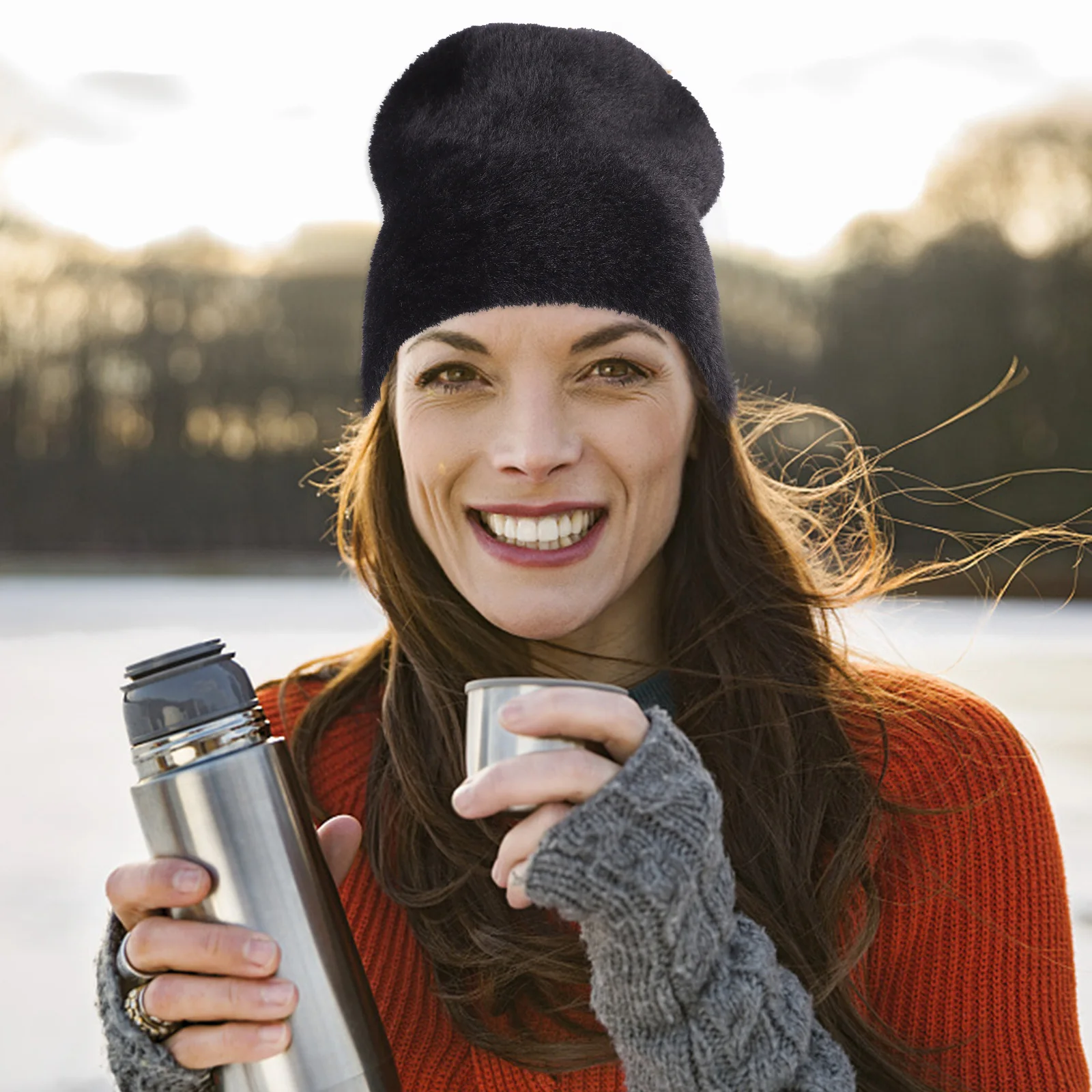 Cashmere Blended Knit Hat Women Warm Beanie Autumn Winter Miss Durable Reliable Casual Looks Personality
Cashmere Blended Knit Hat Women Warm Beanie Autumn Winter Miss Durable Reliable Casual Looks Personality