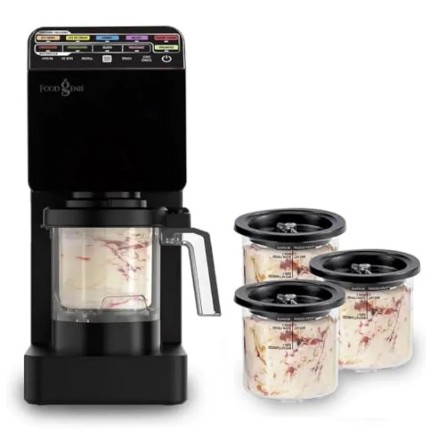 Ice Cream Maker 11-in-1 Frozen Treat Maker for Ice Cream with 3 Pints, Gelato, Sorbet, Milkshakes and Smoothie Bowls 800W, 11 O
Ice Cream Maker 11-in-1 Frozen Treat Maker for Ice Cream with 3 Pints, Gelato, Sorbet, Milkshakes and Smoothie Bowls 800W, 11 O