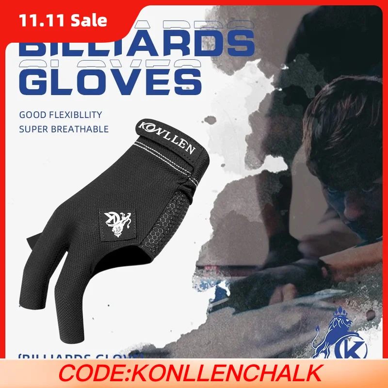 KONLLEN бильярдные перчатки с 3 пальцами для левой и правой руки, эластичные, приятные для кожи, для профессиональных перчаток для снукера, бильярдного кия
KONLLEN бильярдные перчатки с 3 пальцами для левой и правой руки, эластичные, приятные для кожи, для профессиональных перчаток для снукера, бильярдного кия