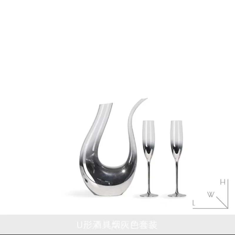 European wine creative wine jug crystal red wine glass high-end
European wine creative wine jug crystal red wine glass high-end