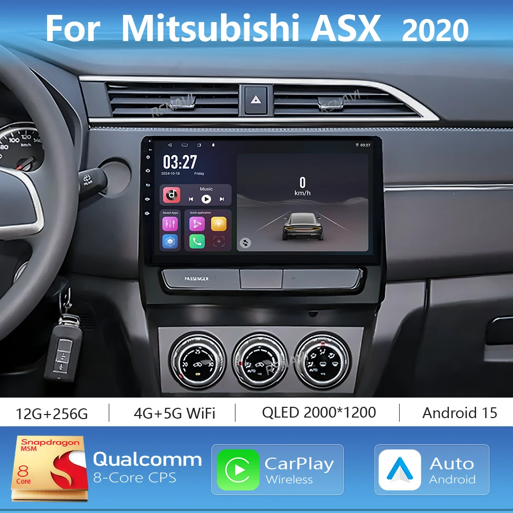 Android 15 Carplay Auto 2K экран автомобильный радиоприемник мультимедийный видеоплеер для Mitsubishi ASX 2020 авторадио GPS стерео 2Din головное устройство
Android 15 Carplay Auto 2K экран автомобильный радиоприемник мультимедийный видеоплеер для Mitsubishi ASX 2020 авторадио GPS стерео 2Din головное устройство