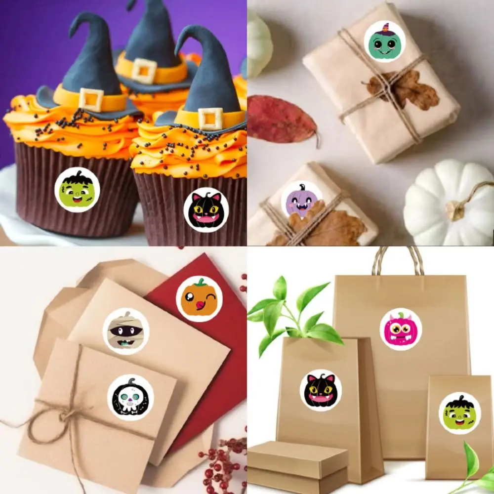 1200Pcs Cute Ghost Halloween Stickers Home Decoration Self-adhesive Funny Pumpkin Sticker DIY Gift Tape Paster
1200Pcs Cute Ghost Halloween Stickers Home Decoration Self-adhesive Funny Pumpkin Sticker DIY Gift Tape Paster
