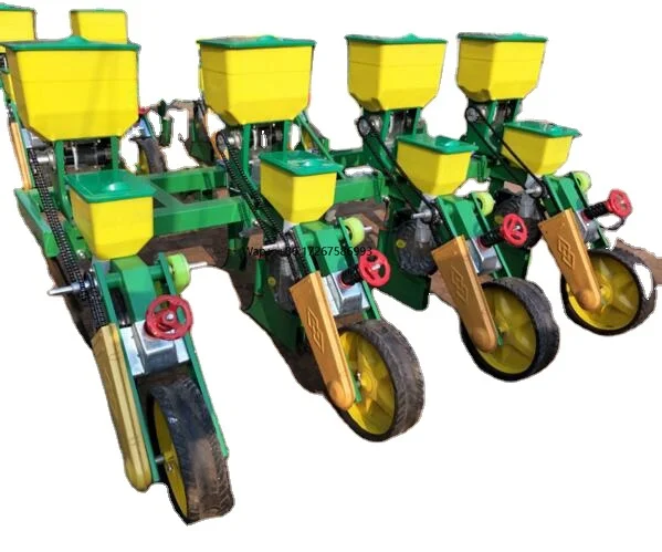 Tractor Farm Mounted 4 Rows Corn Planter zero Till Corn Seeder