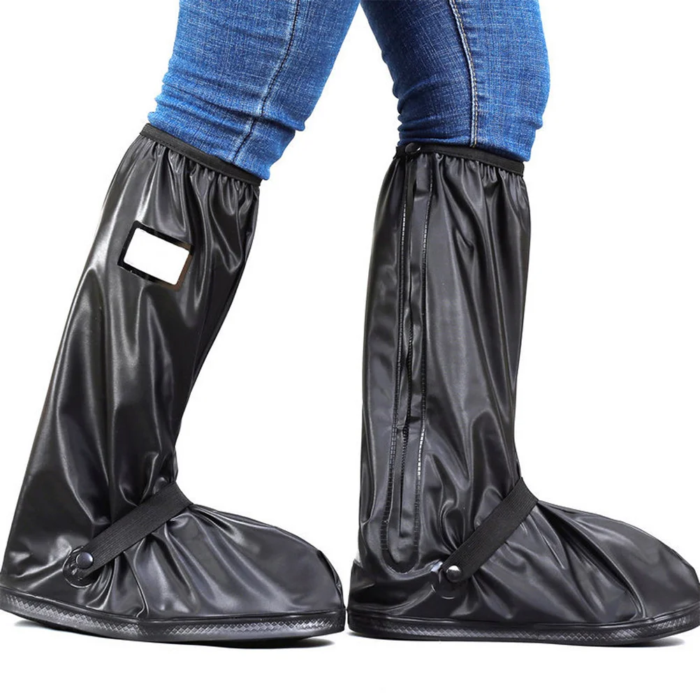 1 Pair Anti-Slip Covers Waterproof Rainproof Reusable Shoe Protectors Thickened Outdoor Camping Travel Shoe Covers For Rain Mud
1 Pair Anti-Slip Covers Waterproof Rainproof Reusable Shoe Protectors Thickened Outdoor Camping Travel Shoe Covers For Rain Mud