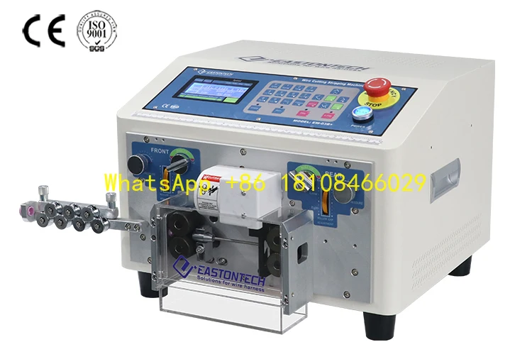Equipment for Wire Harness Manufacturing EW-03B+Touch Screen Cable Cutting and Stripping Machine Automatic USB Strip
Equipment for Wire Harness Manufacturing EW-03B+Touch Screen Cable Cutting and Stripping Machine Automatic USB Strip