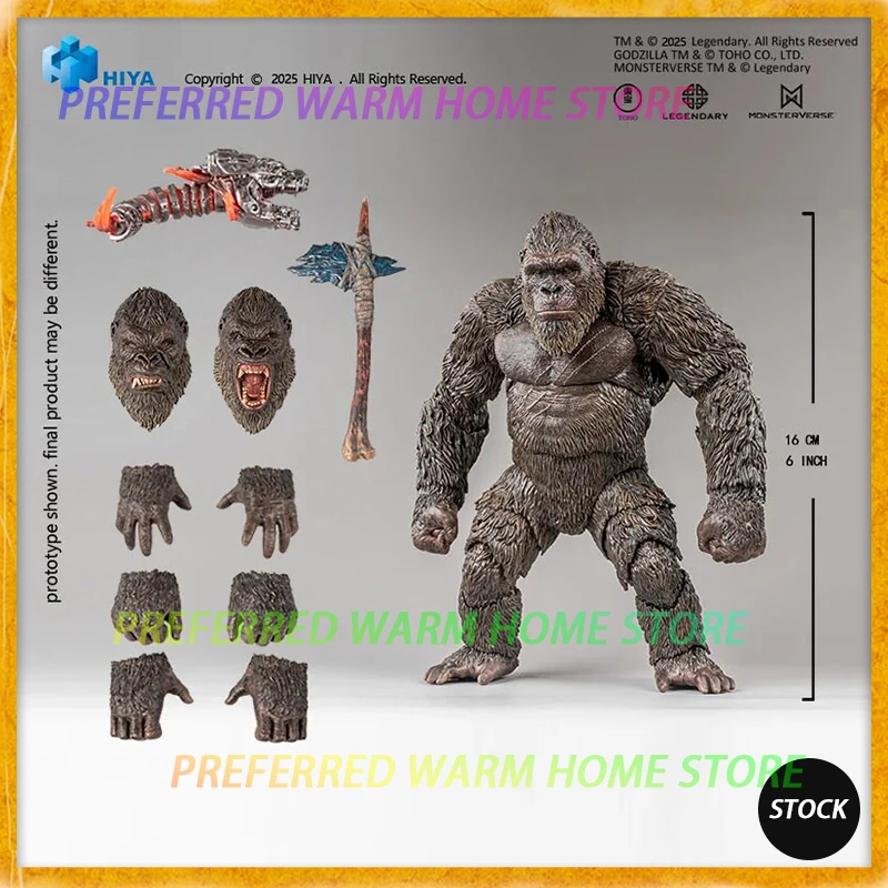 New In Stock Original HIYA KONG 2.0 EXQUISITE BASIC Movable Model Toys GvK King Kong 2.0
New In Stock Original HIYA KONG 2.0 EXQUISITE BASIC Movable Model Toys GvK King Kong 2.0
