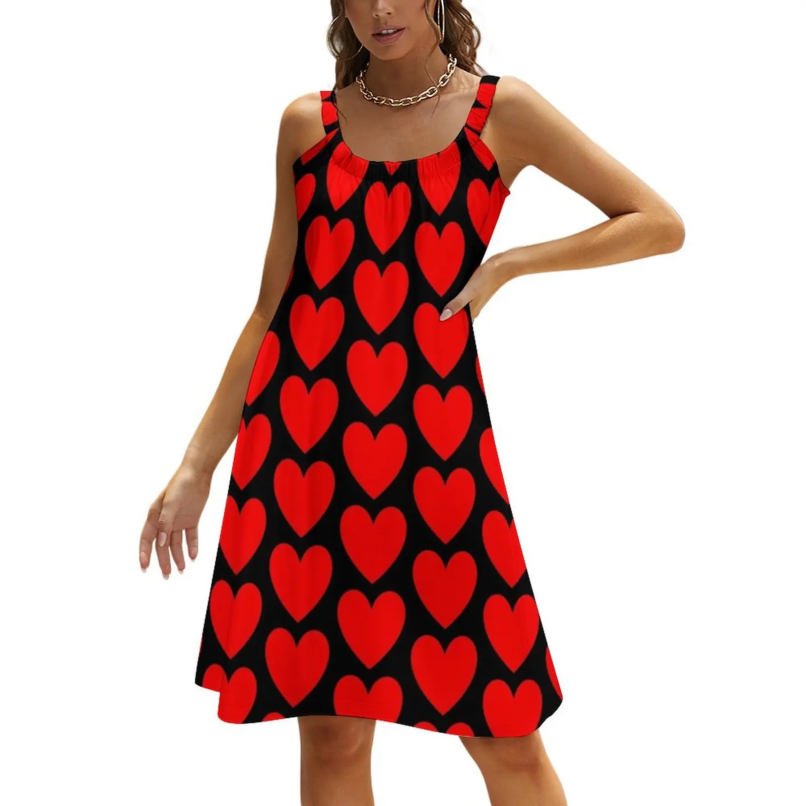 Hearts Beach Sling Skirt luxury woman party dress women's clothing summer 2024 novelties
Hearts Beach Sling Skirt luxury woman party dress women's clothing summer 2024 novelties